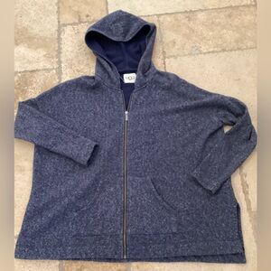 UGG Navy Blue Zip-Up Hoodie